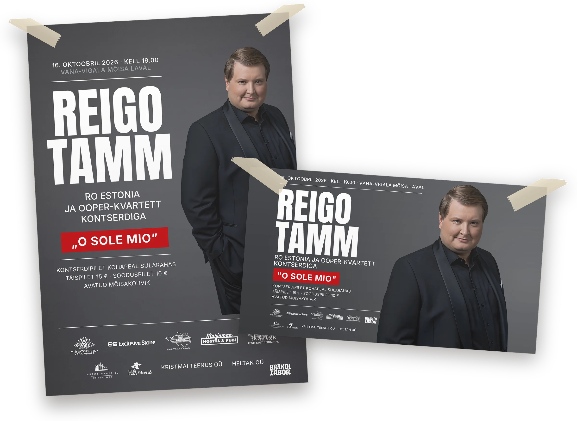 Reigo Tamme kontsert: trükk